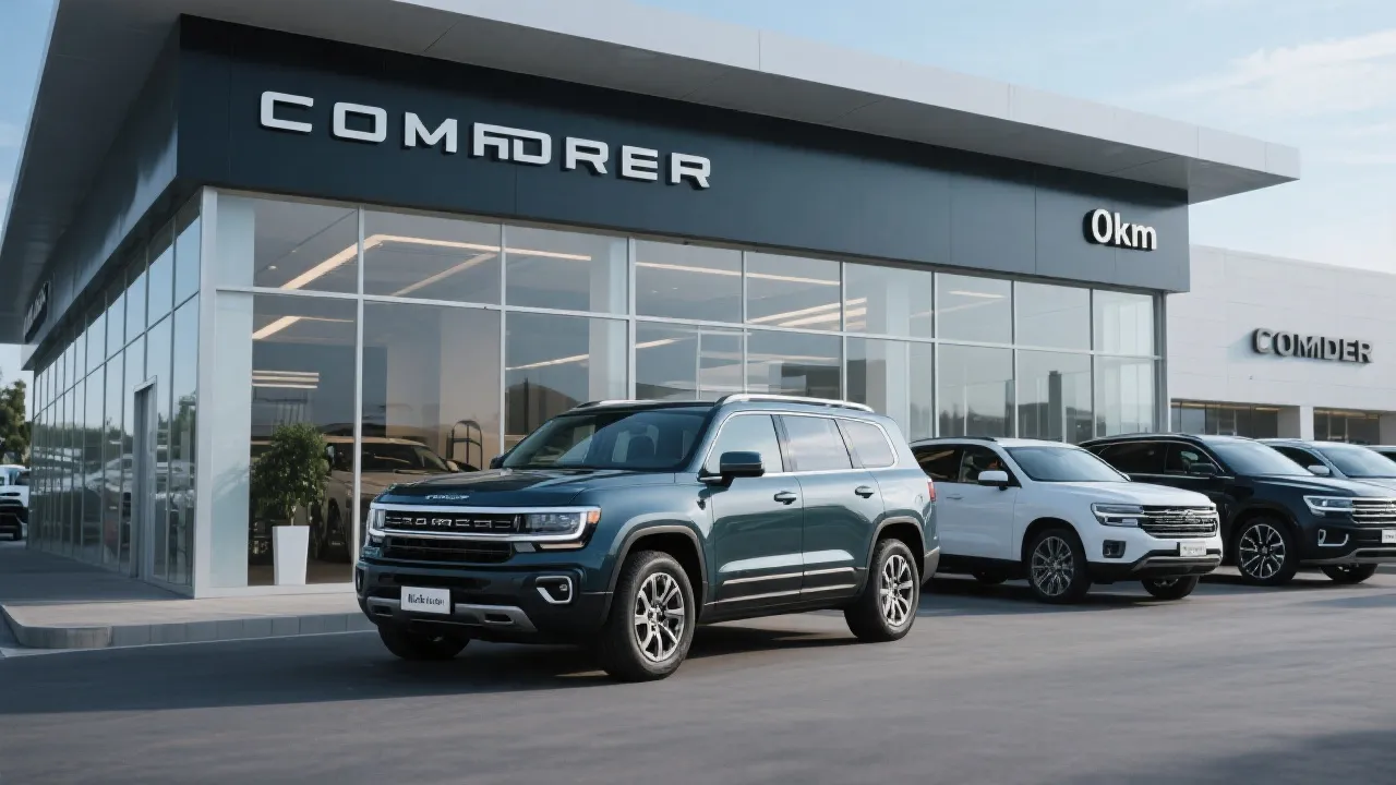 Unveiling the Commander 0km